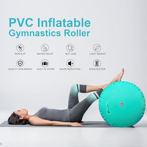 Inflatable Gymnastics Barrel for Back Handspring & Backbend Training - Safety Practice Equipment for Girls