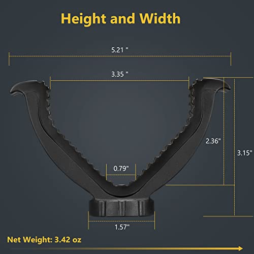 V-Yoke Holder Shooting Rest for Tripods - Stable & Non-Slip
