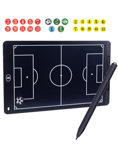 16 Inch Magnetic Soccer Coaching Board with LCD Screen