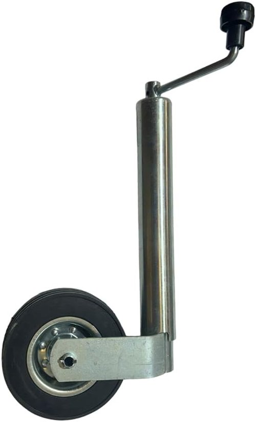 JRS 900lbs Trailer Jack - Adjustable 17.5" Lift Travel for Boat, RV, and Utility Towing