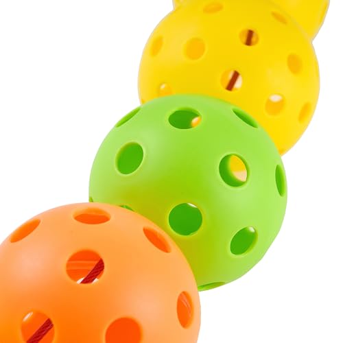 Pickleball Ball Holder Cable Set - Holds 3 Balls, 2 Pack