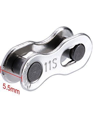 11 Speed Bicycle Missing Link Chain - 3 Pairs Stainless Steel