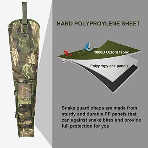 Snake Proof Chaps - Waterproof & Briar-Proof - Camo