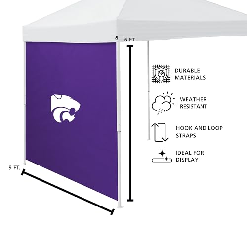 NCAA Kansas State Wildcats Unisex 9x9 Side Panel - Team Color