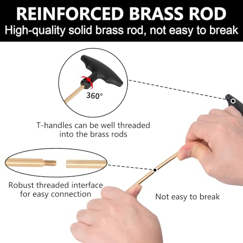 Universal Handgun Cleaning Kit with Brass Jag, Tip & Brush