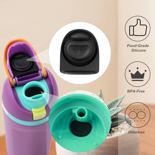Replacement Water Bottle Stoppers & Silicone Seal Rings Set