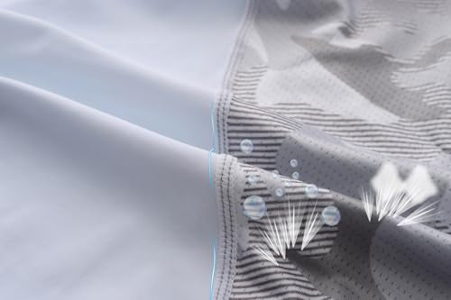 Youth Padded Compression Chest Protector Shirt - White Camo, Medium