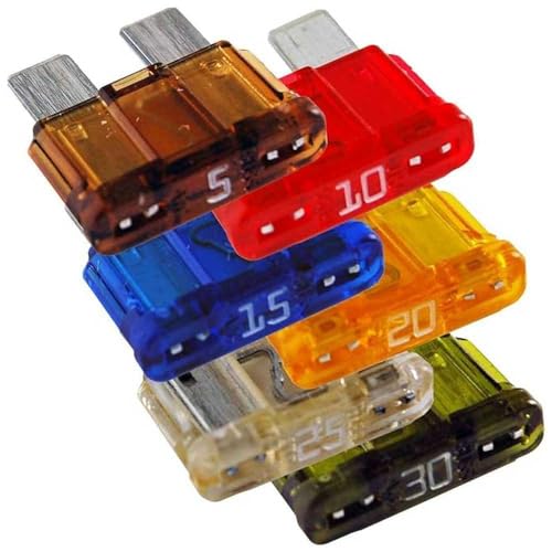 ATC Fuse Kit - 6 Pieces Fast-Acting Fuse Set, Beige
