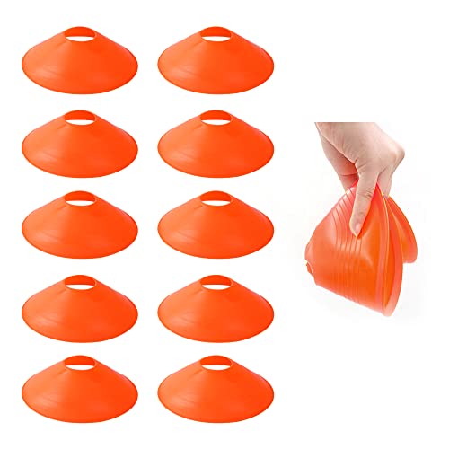 Agility Ladder and Hurdles Training Set with 10 Cones - Orange