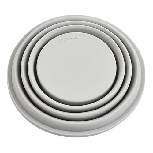 Silicone Collapsible Travel Cup - Reusable 300ml - Gray