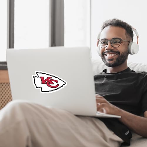 Kansas City Chiefs Auto Decal - 8 Inch Vinyl Sheet