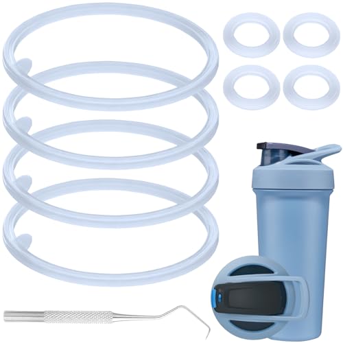 Replacement Silicone Gaskets for BlenderBottle Strada - 9 Pack