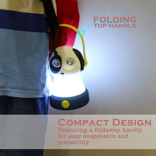 Kids Owl LED Camping Lantern & Headlamp Set - Outdoor Toy for Camping & Night Light - Dog Set