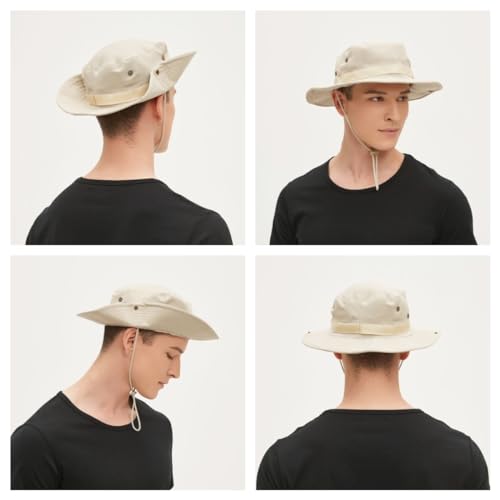 Sun Hats for Men Women Bucket Hat UPF 50+ Boonie Fishing Safari