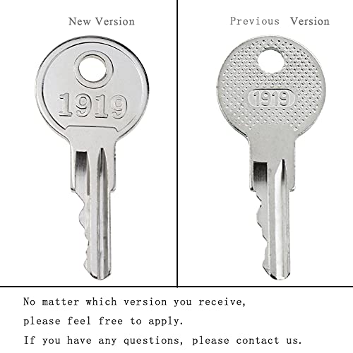 Golf Cart Ignition Key Set - 10 Pcs for EZGO Gas & Electric