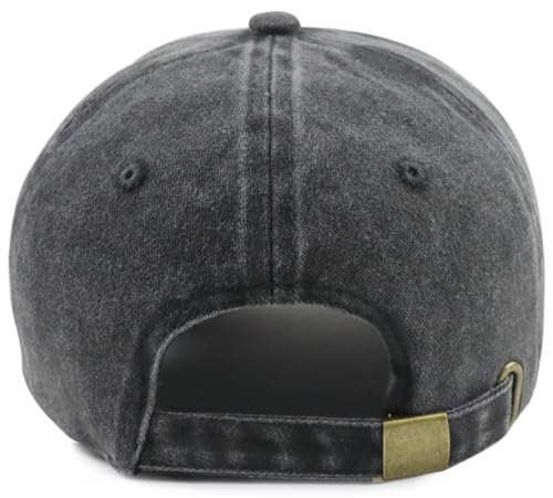 XacaYuerp Limited Edition 1950s Baseball Cap Embroidered Hat – Black 1956, for Women & Men