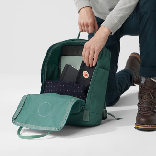 Fjallraven Women's Kanken Backpack, Frost Green Solid, One Size