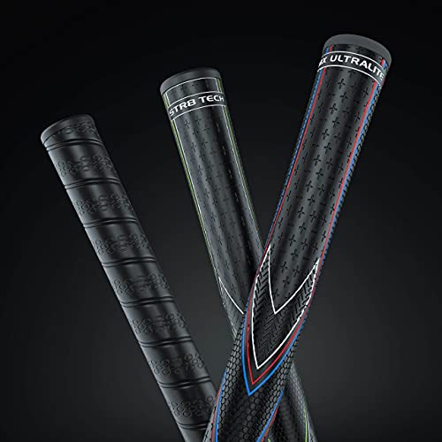 Non-Tapered JumboMax STR8 Tech Golf Grip - X-Small (UltraLite)