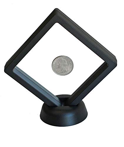3D Floating Display Stand for Challenge Coins & Medallions