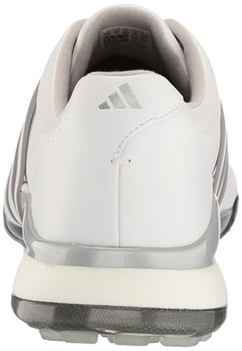 adidas Men's Tour360 24 Golf Shoes - White/Silver Metallic, Size 12