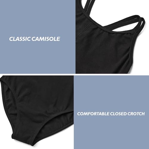 Cotton Camisole Ballet Leotard for Girls - 4XL (9-10 Years)