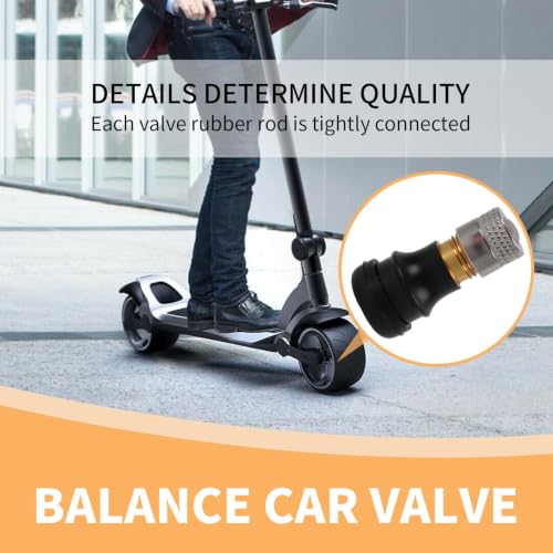 10 Pcs Tubeless Tire Valve Stems for Electric Scooters