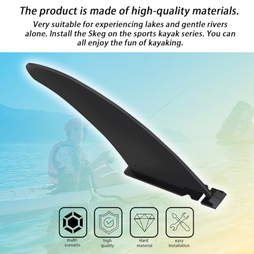Kayak Skeg Fin Replacement - Easy Install, Durable for Challenger & Explorer K2