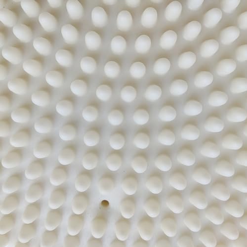 Inflated Wobble Cushion with Hand Pump - White, 13.5in Diameter