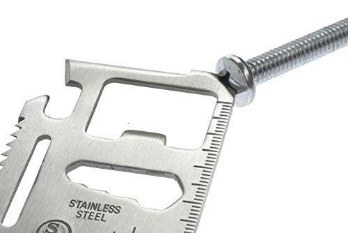 11-Function Stainless Steel Survival Pocket Tool - MT908-1