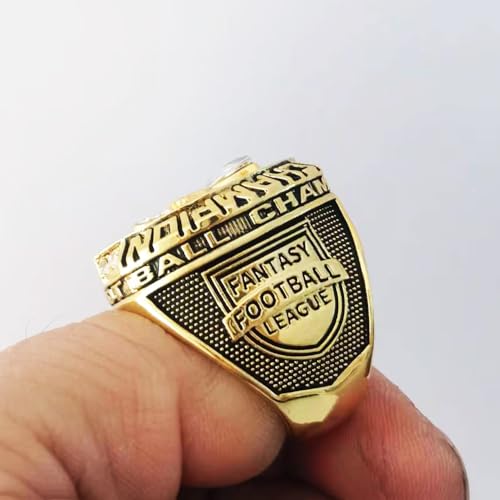 2025 Fantasy Football Championship Trophy Ring - FFL Winner Award