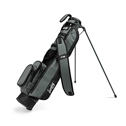 Lightweight Sunday Golf Loma Stand Bag - 31 Inches - Midnight Green