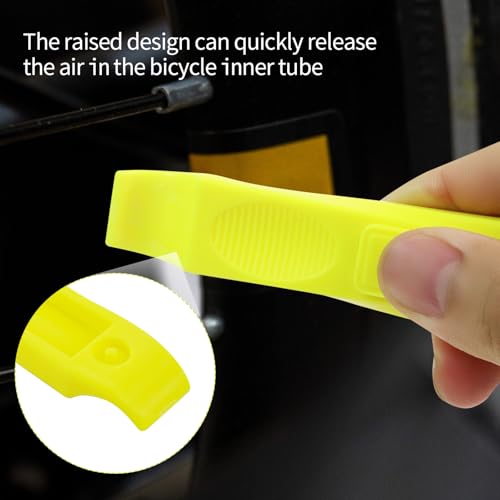 Bicycle Tire Levers - 2 Pack Yellow Tire Removal Tools