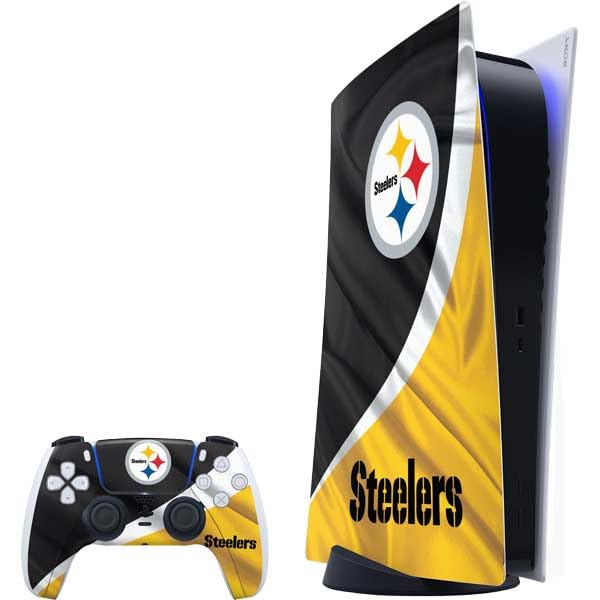 Pittsburgh Steelers PS5 Skin - Official NFL Gaming Decal