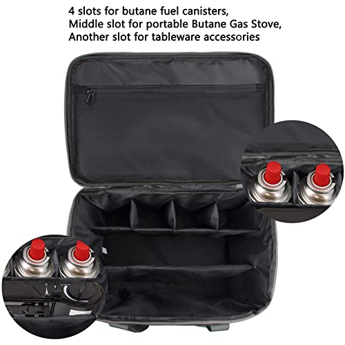 KISLANE Black Carrying Bag for GasOne Portable Butane Stove — Travel & Camping