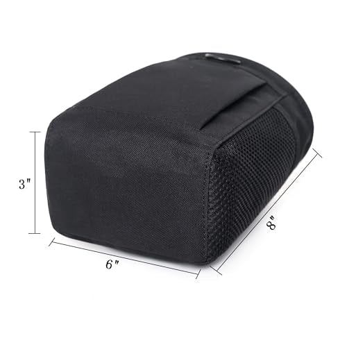 Tactical Molle Admin Pouch Set - 2 Pack with US Flag Patch
