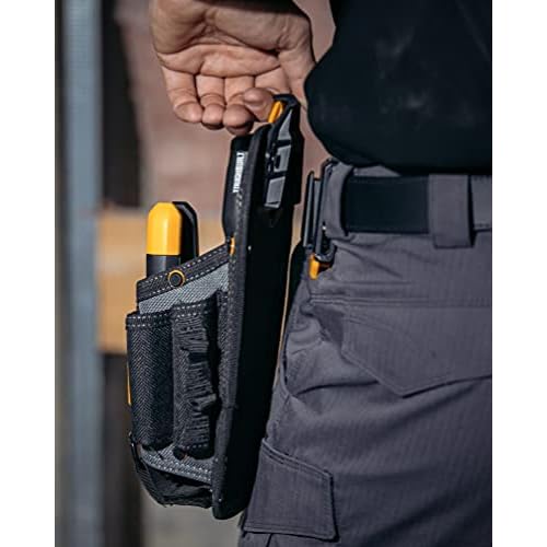 ToughBuilt - Technician 10 Pocket Pouch (Medium) - 14 Pockets & Loop, 3 Adjustable Holster, 6 Snug-fit Screwdrivers, Accessories, Secure Multi-Tool Holder - (TB-CT-36-M10)