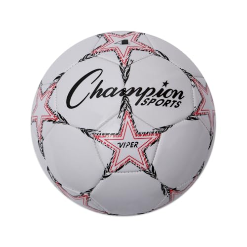 Viper Soccer Ball - TPU Soft-Touch Training Ball for Indoor/Outdoor Play - Sizes 3, 4, 5