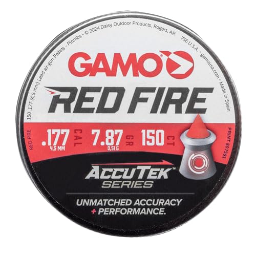 Gamo Red Fire .177 Caliber Pointed Pellets - 150 Count Tin