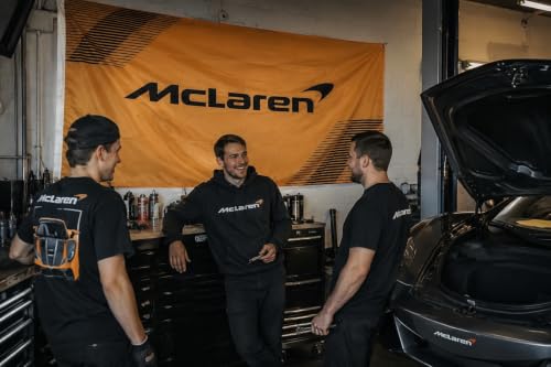McLaren Flag Banner 3x5 Feet - Premium Outdoor Sports Fan Flag