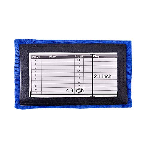 Youth Play Wristband with Triple Windows for Football & More