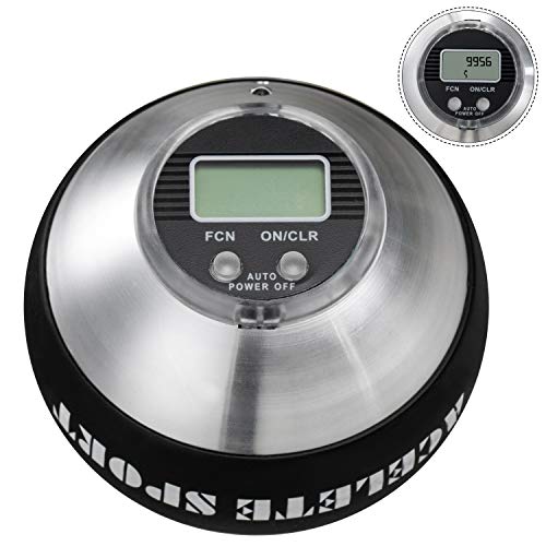 Wrist Exerciser Gyro Ball with Counter - Metal Strengthener