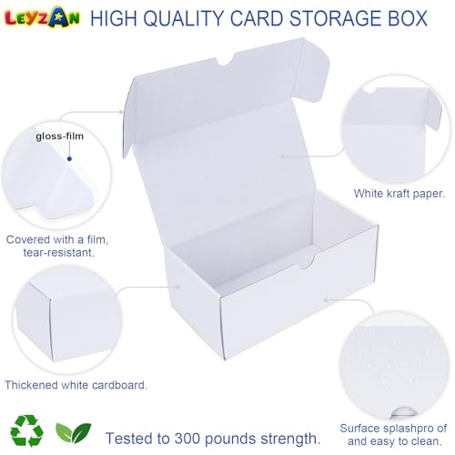 Trading Card Storage Box - 4-Pack 400 Count, 7in Standard