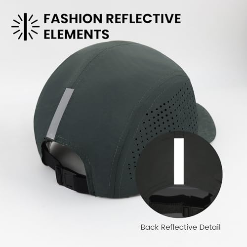 Cooling Baseball Cap - Army Green Golf & Running Hat for Men & Women