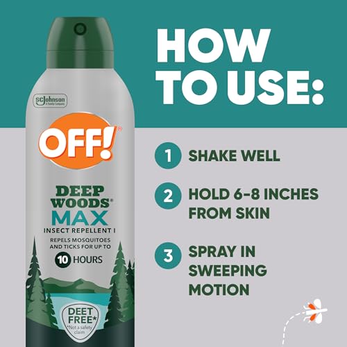 Insect Repellent Spray - DEET-Free Bug Spray with Picaridin, 5 oz