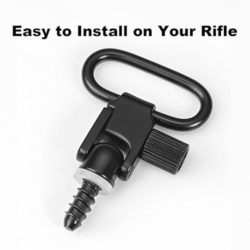 6-Piece Sling Swivel Stud Set for Rifle and Shotgun Mounts