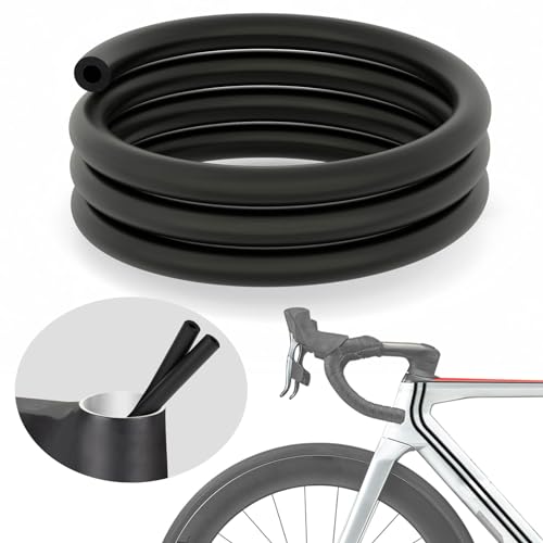 Bike Foam Sleeve 63" - 6mm Internal Damper for Hydraulic & Brake Tubes - Black