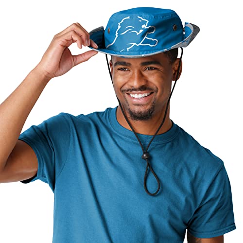 Detroit Lions Bucket Hat - Cropped Big Logo - One Size