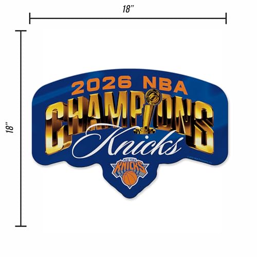 New York Knicks 12" x 30" Pennant - NBA Champions Home Decor