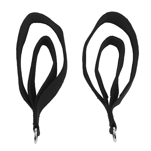 Adjustable D Ring Pilates Straps - Anti-Slip Double Loop for Home Gym