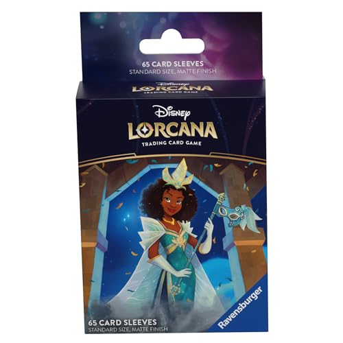 Tiana Matte Card Sleeves - 65 Pack for Trading Card Games